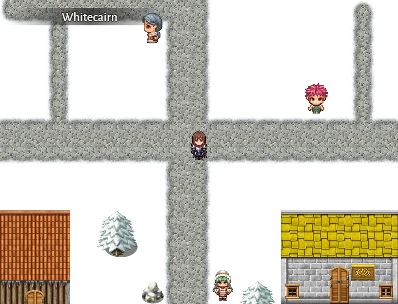 Whitecairn, sous la neige